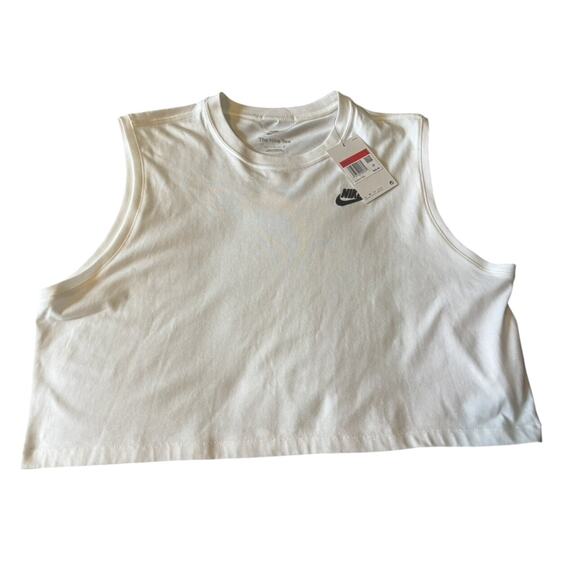 Nike Other - Nike Sportswear Club Sleeveless Cropped Top